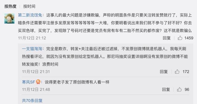 王思聰抽獎引發微博危機公關，你可能已經被判定成機器人