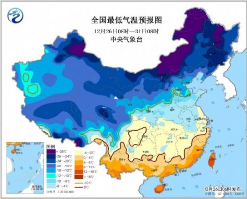中央氣象臺(tái)發(fā)布寒潮藍(lán)色預(yù)警 注意添衣保暖－國(guó)內(nèi)新聞－齊魯晚報(bào)網(wǎng)