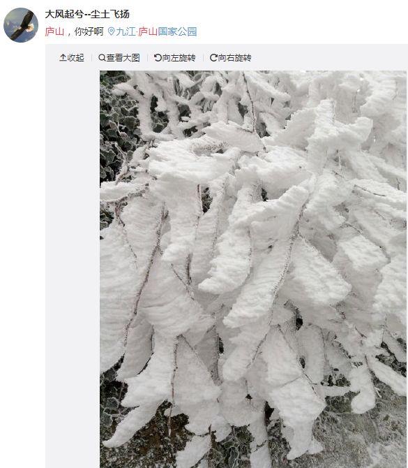 剛剛！南昌下雪啦！明后天還有更大的！江西元旦天氣出爐！