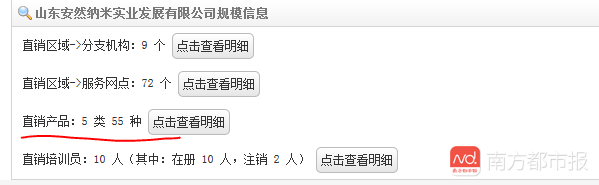 山東安然納米公司獲準(zhǔn)直銷的產(chǎn)品只有55種.PNG