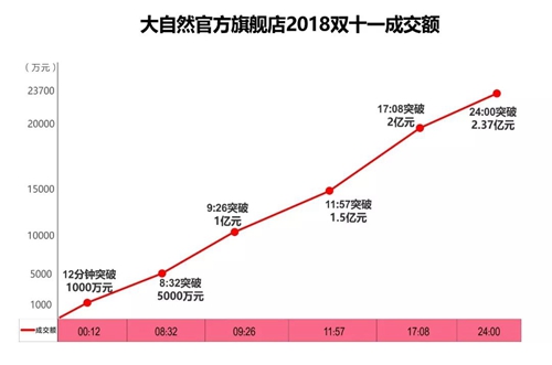 從數(shù)據(jù)到服務 大自然家居完勝雙11營銷考驗“狠完美”！