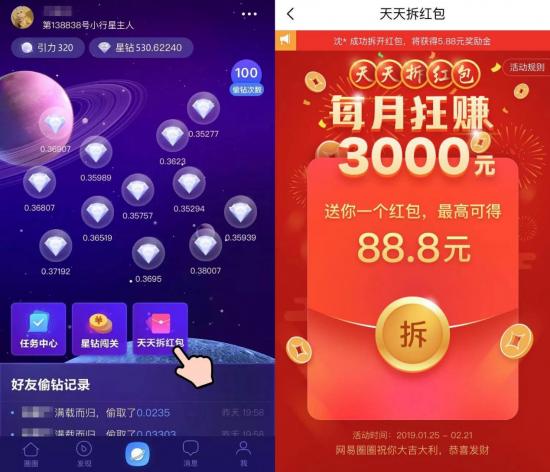 引爆新一年全民狂歡 支付寶、抖音、網(wǎng)易圈圈躋身春節(jié)紅包戰(zhàn)場